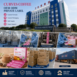 Café instantané <span class=keywords><strong>pour</strong></span> femmes Private Label Curves, sachets de café beauté, extrait botanique, OEM ODM, vente en gros en vrac - Product Image 6