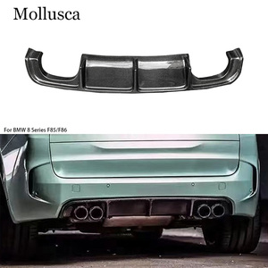 Difusor Trasero de Fibra de Carbono Estilo RKP para X5M F85/X6M F86, Labio de Parachoques Trasero 2015-2019 - Product Image 1