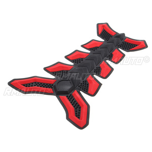 Protector de Tanque de Combustible 3D de Goma, Adhesivo Decorativo para Motocicletas, Vehículos ATV, Azul/Rojo/Negro/Blanco/Amarillo - Product Image 4