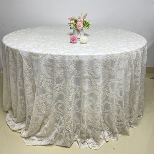 Sequins <strong>Tablecloths</strong> 120 Round White Sequin Table Cloth Wedding <strong>Rectangle</strong> Sequin <strong>Tablecloth</strong> - Product Image 3