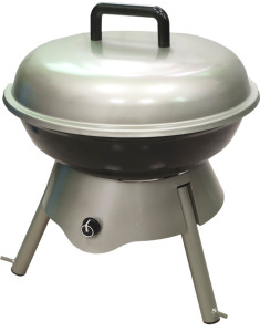 SMALL PREMIUM KETTLE <b>ELECTRIC</b> BBQ-METAL CONSTRUCTION PORTABLE DESIGN for <b>OUTDOOR</b> COOKING - Product Image 1