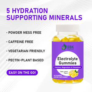 Gummies d'électrolytes au magnésium personnalisées : Complément alimentaire pour l'énergie et la récupération musculaire, avec calcium - Product Image 4