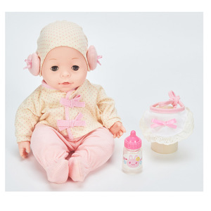 Premium <b>Kids</b> <b>Soft</b> Vinyl Interactive Doll Smart Sound Can Drink Water And Call Mom Cute Pretend <b>Play</b> Girl Toy For Bulk Purchase - Product Image 2
