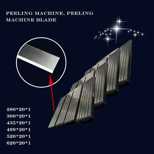 Voedselveilige industriële schilmesjes van roestvrij staal voor het schillen, snijden en ontvellen van fruit en groenten - Product Image 3