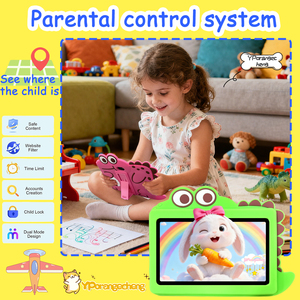 Tablette pour enfants Android 12 7 pouces la plus vendue, processeur quadricœur MTK 1,2 GHz, 2 Go de RAM, batterie 3000 mAh, Wi-Fi, résolution 1024x600, nouveau produit - Product Image 5