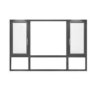 Portes d'entrée en aluminium sur mesure pour projets résidentiels et commerciaux, grandes portes extérieures vitrées, dimensions, couleurs et vitrages flexibles