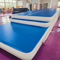 Piste de tumbling gonflable de qualité commerciale, carrée, pour la gymnastique, pour les cours de danse