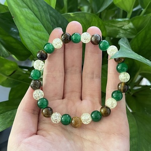 สร้อยข้อมือคริสตัลบำบัดเสริมดวง โชคลาภ ความมั่งคั่ง ความสำเร็จ แนวคิดทางธุรกิจ โชคลาภ แสดงให้เห็นเงินทองให้ฉันเห็น - Product Image 2