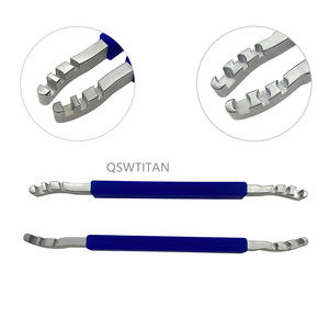 2 יח'\סט עצם לוחיות בנדר שחזור כיפוף מגהצים ידית סיליקון וטרינרי autoclavable אורתופדי - Product Image 3