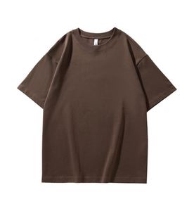 Camiseta de Hombre de Algodón Grueso de 230 g, Estilo Retro, Diseño en Blanco para Impresión de Logotipo Personalizado, para Marca Propia - Product Image 2
