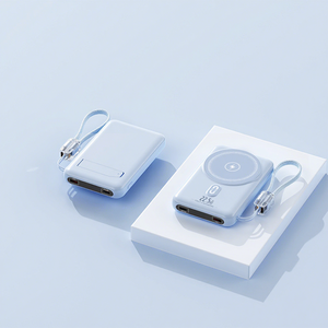 แท่นชาร์จไร้สายแม่เหล็ก PVC รุ่นใหม่ สำหรับมินิแฟสต์ชาร์จ 20000mAh 22.5W พาวเวอร์แบงค์ ขายส่ง - Product Image 3