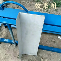 Machine à plier les tôles manuelle, outil léger pour la pliage de la tôle, idéal pour la fabrication de conduits de ventilation et de placards en atelier