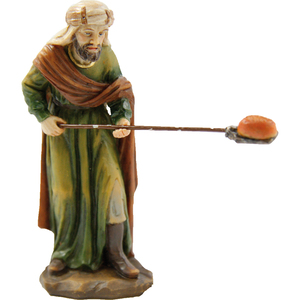 Figuras de Natividad ZICOM Alemania, Panadero con Empujador de Pan para Figuras Navideñas de 9-10 cm, Modelo 9069-K922-10 - Product Image 1