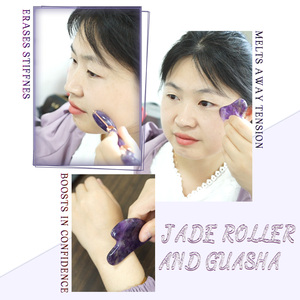 Bán buôn vẻ đẹp tự nhiên thạch anh đá thật ngọc gua SHA Bộ Mặt massage gua SHA đá công cụ - Product Image 2