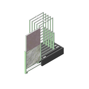 OEM écologique en métal et céramique carreaux coulissants présentoir Showroom support pour carrelage pour vitrine - Product Image 4
