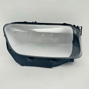 Couvercle de lentille de phare automatique Transparent pour Benz <span class=keywords><strong>GLB</strong></span> 2020 2021 2022 2023 2024 avec abat-jour de phare de voiture à garniture grise - Product Image 2