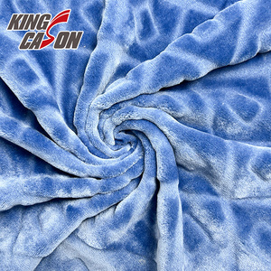 Tessuto in pile di flanella a doppio strato Kingcason, qualità garantita, elegante, traspirante, delicato, con intagli colorati, per abbigliamento femminile. - Product Image 3