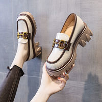 YiXin Mocassins Femme 2025 Nouvelle Mode Cuir PU Chaussures à Talons Hauts Femme Décontractées Mocassins Femme de Haute Qualité