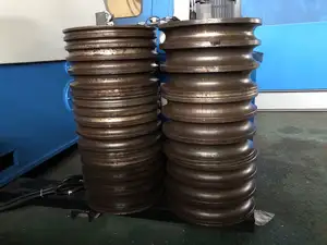Profilmaschine biegen Metallteil und Rohr biegemaschine Metallrohr Spirale-Rollmaschine