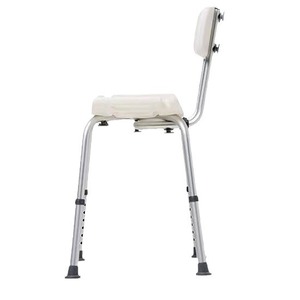Heng Shunhong <b>Shower</b> <b>Chair</b> Aluminum Alloy Non Slip Bath Stool For Elderly And Pregnant Women Home Use - Product Image 2