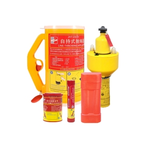 MOB Man-Over-Board <span class=keywords><strong>Rettungsring</strong></span> mit Selbstaufrichtung, Selbstaktivierung, Licht & Orangener Rauchsignaleffekt, Gelb, 2+ Stunden Betriebszeit - Product Image 6