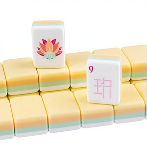 <span class=keywords><strong>La</strong></span> Fête rose, ensemble de mahjong américain à 4 couches, 160 pièces, luxe, <span class=keywords><strong>Oh</strong></span> My Mahjong, ensemble complet de tuiles, cadeau de festival - Product Image 4