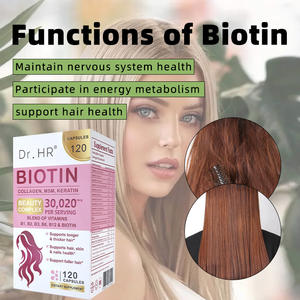 Kapsul Biotin Mendukung Kesehatan Rambut, Kulit, dan Kuku, Pertumbuhan Rambut Lebih Kuat, Penebal Kuku, Kulit Bercahaya, Suplemen untuk Wanita - Product Image 5