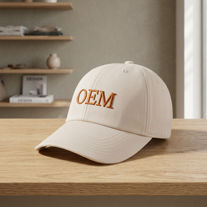 Gorra de Béisbol Bordada con Color Personalizado, Gorra Unisex Ajustable de Sarga de Algodón, Bordado de Logotipo, Gorro Informal - Product Image 1