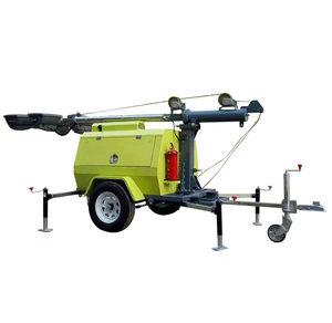 Torres <span class=keywords><strong>de</strong></span> luz móviles telescópicas portátiles móviles 9M Generador <span class=keywords><strong>de</strong></span> remolque solar <span class=keywords><strong>Faro</strong></span> Diesel 4*400W LED - Product Image 3