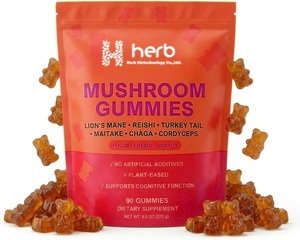 Gummies Nootropiques ODM/OEM à Marque Blanche : Compléments de Santé aux Champignons pour Améliorer la Concentration et la Mémoire - Product Image 1
