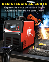 Machine à souder VECTOR 400V triphasée, découpeuse plasma, soudeuse, machine de soudage et de découpe par plasma PARIS1000