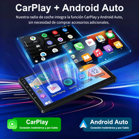 Lecteur DVD automobile universel, autoradio Android 9 pouces, 4G LTE, GPS, AHD, SWC, 2+64 Go, écran IPS pour voiture