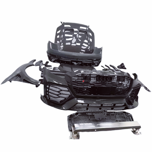 Utilisé pour <span class=keywords><strong>Audi</strong></span> <span class=keywords><strong>Q8</strong></span> RS8 M Style Carrosserie en fibre de carbone Pare-chocs avant et arrière Spoilers Jupes latérales Garde-boue Arches de roue - Product Image 1