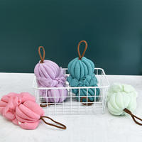 Éponge de Douche en Maille de Haute Qualité pour le Soin Corporel, Boule de Bain Douce, Éponge de Bain en Gros