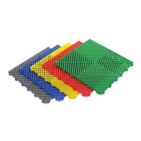 Precio de fábrica Plástico antideslizante PP PVC Ecológico Garaje Enclavamiento Baldosas para pisos de garaje Estacionamiento de automóviles Estera