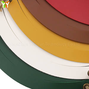 PU cuir plante cintre rond petite taille fleur Vase suspendu étui housse pochette décoration de la maison Vase <span class=keywords><strong>Pot</strong></span> couvercle support - Product Image 3