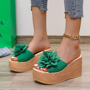 Chaussures Compensées Léopard pour Femmes Plateforme Bout Rond Talons Hauts Chaussures de Soirée Escarpins Espadrilles Sandales Compensées <span class=keywords><strong>Femme</strong></span> - Product Image 6
