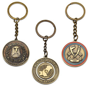 سلسلة مفاتيح ثلاثية الأبعاد تذكارية من باكستان، سلاسل مفاتيح معدنية محفورة بالجملة حسب الطلب - Product Image 2