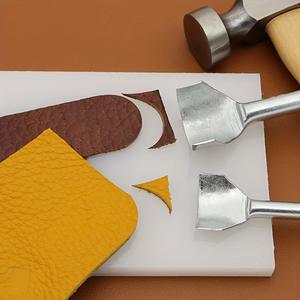 DIY <b>Leather</b> Repair Corner Punching <b>Tool</b> 1/4 Half Circular <b>Punch</b> Press Station Punching <b>Tool</b> for Shallow <b>Leather</b> Cutting - Product Image 5