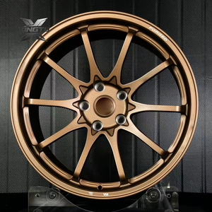 <span class=keywords><strong>Jantes</strong></span> de course monobloc en alliage XINGTU légères 5x120 5x112 5x114.3 17 18 20 22 <span class=keywords><strong>pouces</strong></span> 10 rayons Bronze Concave pour BMW AUDI - Product Image 2