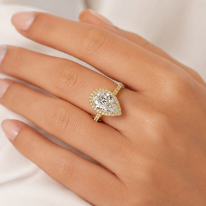 Anello a Goccia per Donne, Design Elegante, Accessorio da Dito per Uso Quotidiano - Product Image 3