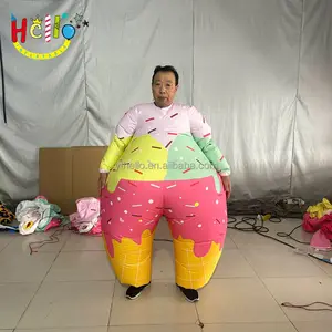Disfraz de gordito inflable personalizado para adultos para fiestas