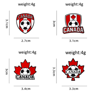 Insignia de Fútbol de EE. UU., Canadá y México 2026, Recuerdo de Partido de Fútbol, Regalo para Fanáticos, Colección de Insignias, Recuerdos de la Copa Mundial - Product Image 3