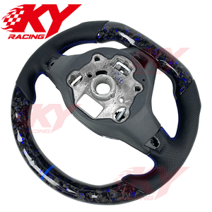 Accesorios para Auto VW MK8 GTI 2020-2025 Golf 8 MK7 MK6 MK5 Polo Passat, Volante Deportivo de Fibra de Carbono con LED Personalizado y RPM - Product Image 3