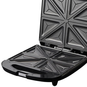 Nuovo Design 2024: <span class=keywords><strong>Piastra</strong></span> Elettrica per Sandwich a 4 Fette di Grandi Dimensioni, con Piastre Triangolari Antiaderenti - Product Image 6