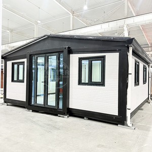 Chambre de conteneur préfabriquée extensible de haute qualité, 20 pieds, avec 2 chambres, portable, mobile, petite famille - Product Image 2