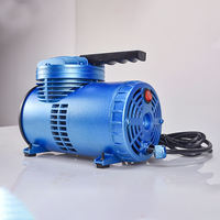 Mini compresseur aérographe Portable professionnel 220V Type de piston silencieux avec source d'alimentation au gaz pour pistolet à peinture sans huile