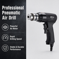 Perceuse pneumatique de qualité industrielle 1,5-10 mm, mandrin pneumatique 1800 tr/min, outil pour la fabrication de structures en acier, atelier OEM RUIYI R-7018