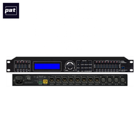 PAT DP480 4IN8OUT DSP Processeur de signal numérique professionnel stéréo haute qualité avec réduction de bruit, contrôle du volume et son métallique