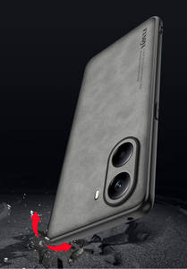 Funda Protectora para Teléfono Celular <span class=keywords><strong>POCO</strong></span> X7 Pro X6 C75, Diseño Ejecutivo, Protección Total, Piel de Oveja, Galvanoplastia, Protección de Lente a Prueba de Golpes - Product Image 6